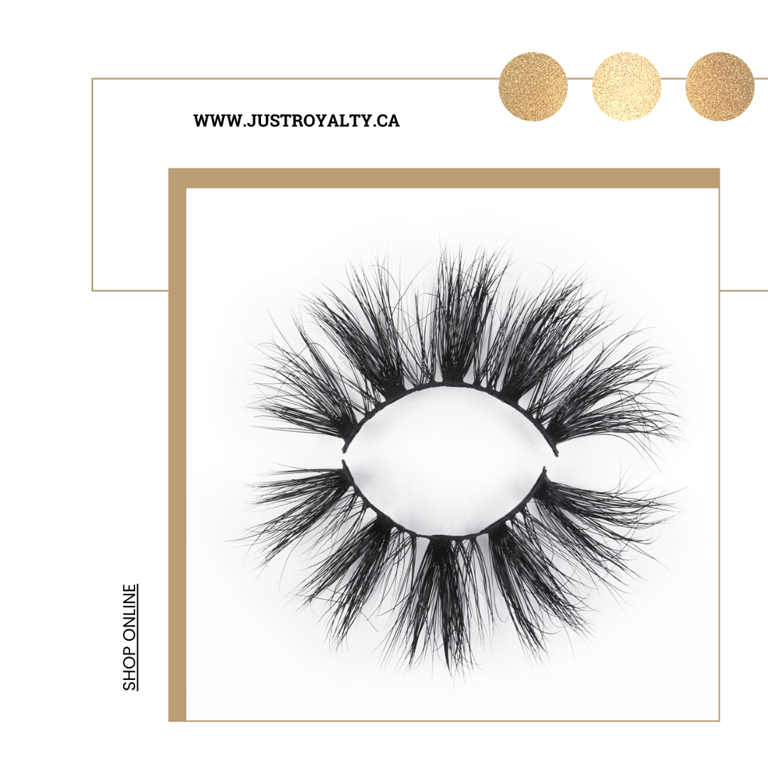 shop online at justroyalty.ca mink lashes 25 mm wholesale available
